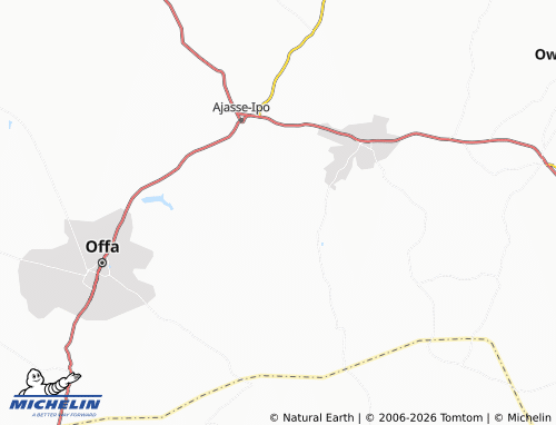 MICHELIN Igbonla map - ViaMichelin