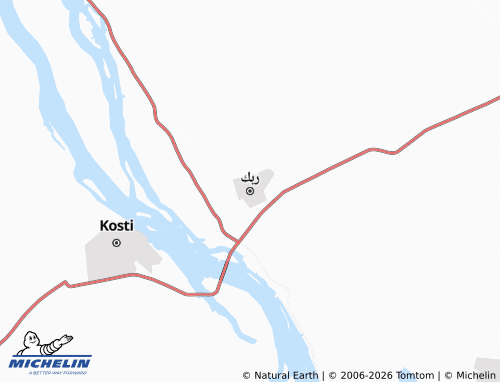 MICHELIN Rabak map - ViaMichelin