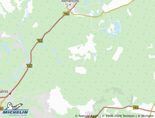 MICHELIN Vilkiškės map - ViaMichelin