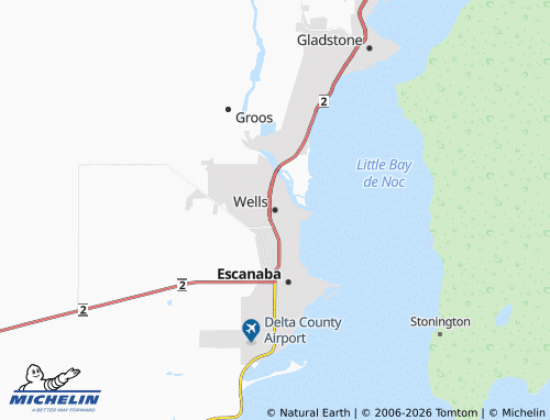 Mappa MICHELIN Wells - ViaMichelin
