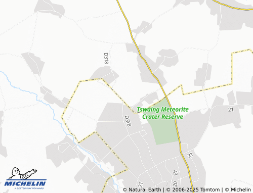 MICHELIN Ga-Monama map - ViaMichelin