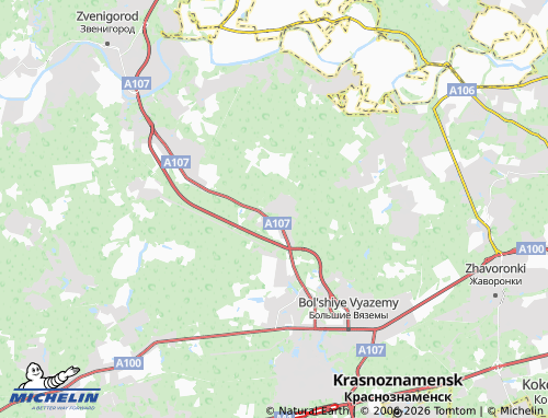 Carte MICHELIN Khlyupino - ViaMichelin