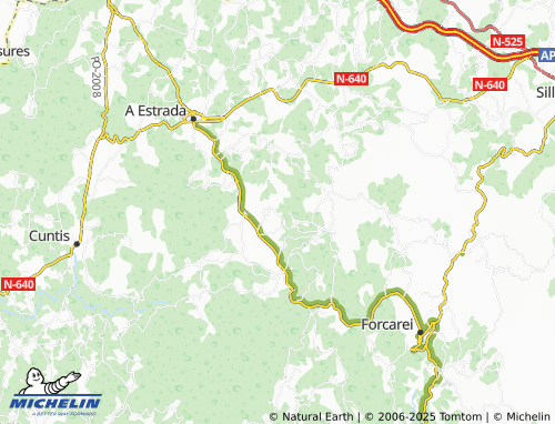 Carte MICHELIN Parada de Cameixa - ViaMichelin