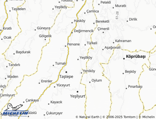 MICHELIN Yeşilköy map - ViaMichelin