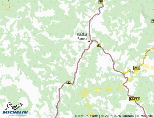 Mapa MICHELIN Vrtine - ViaMichelin