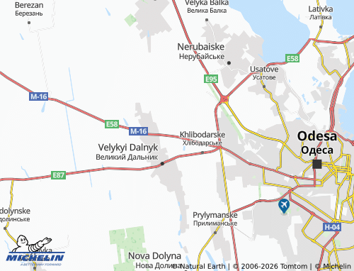 MICHELIN Radisne map - ViaMichelin