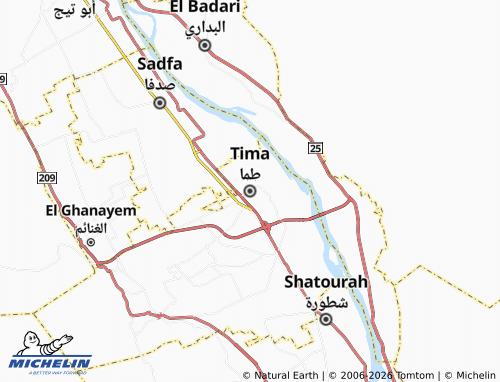 Mappa MICHELIN Tama - ViaMichelin
