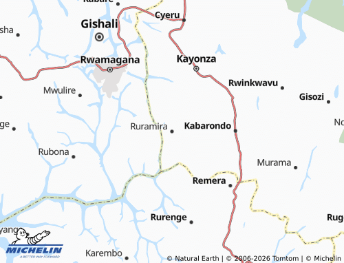 MICHELIN-Landkarte Ruramira - ViaMichelin