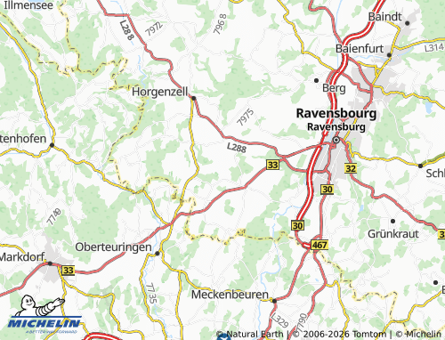 Mapa MICHELIN Segner - ViaMichelin