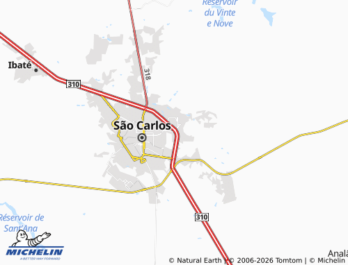 Carte MICHELIN Parque Sabará - ViaMichelin