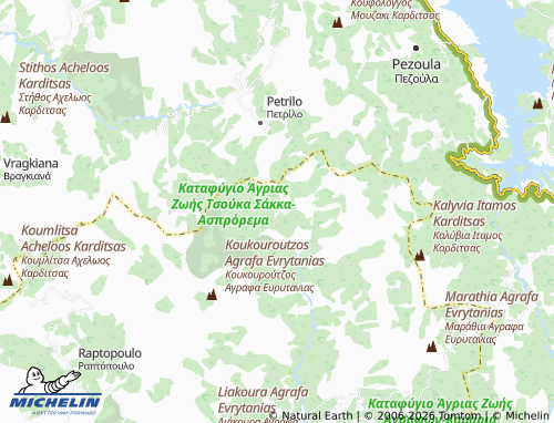 MICHELIN Kavakia map - ViaMichelin