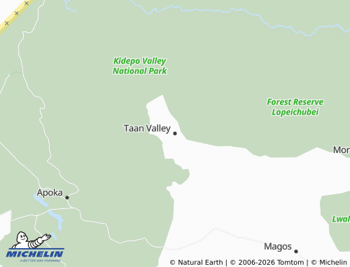 Mapa MICHELIN Taan Valley - ViaMichelin