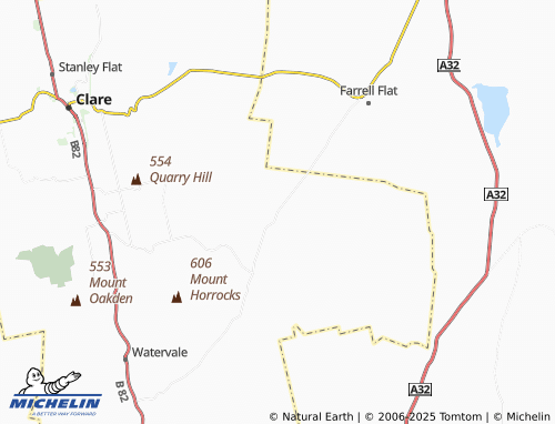 MICHELIN Stanley map - ViaMichelin