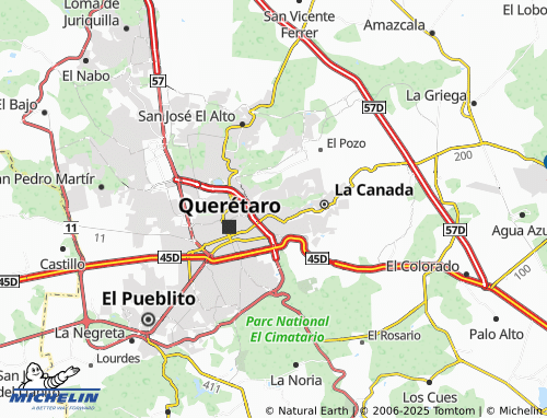 Mappa MICHELIN Del Bosque - ViaMichelin