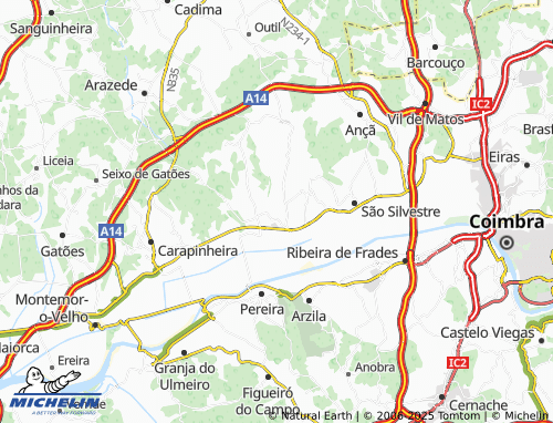MICHELIN Lamarosa map - ViaMichelin