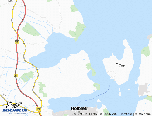 Carte MICHELIN Kisserup Strand - ViaMichelin