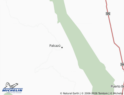 Mapa MICHELIN Palcazú - ViaMichelin