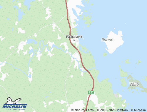 MICHELIN Emsfors map - ViaMichelin