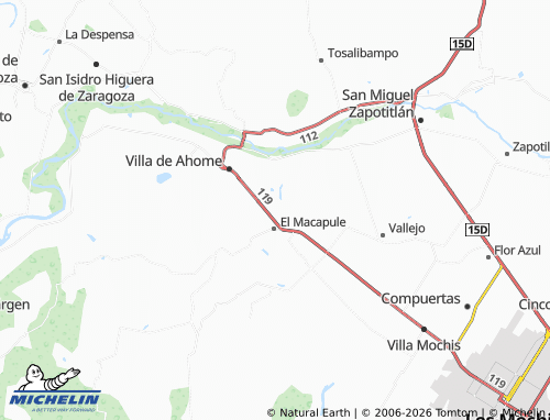Mapa MICHELIN La Esmeralda - ViaMichelin