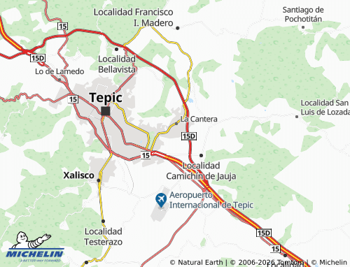 MICHELIN Vistas de la Cantera map - ViaMichelin