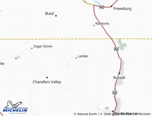 Mappa MICHELIN Lander - ViaMichelin