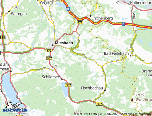 MICHELIN Steinberg map - ViaMichelin
