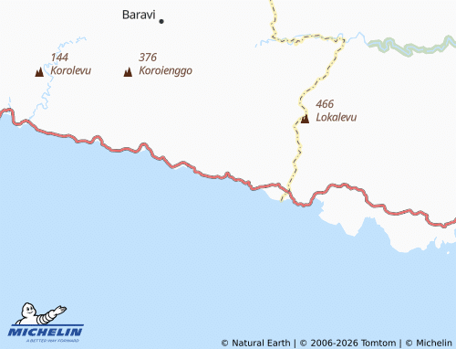 Mapa MICHELIN Komave - ViaMichelin