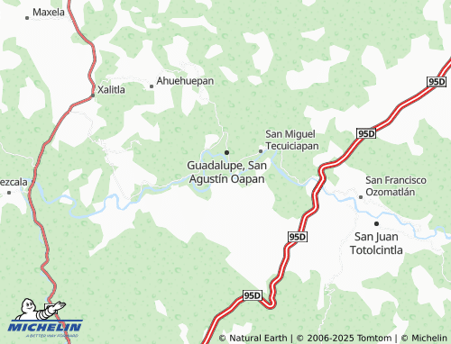MICHELIN Analco map - ViaMichelin