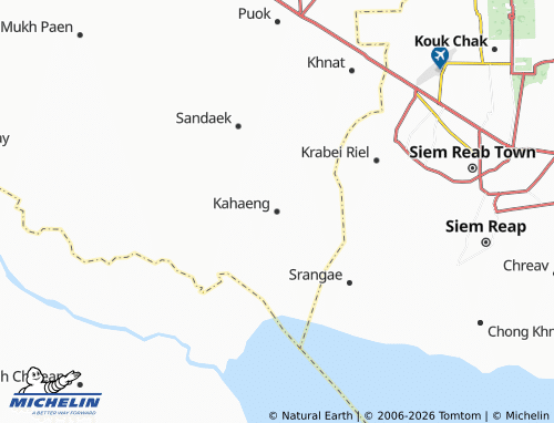 Kaart MICHELIN Kahaeng - ViaMichelin