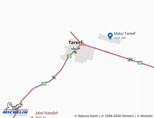 MICHELIN-Landkarte al-Shifa - ViaMichelin