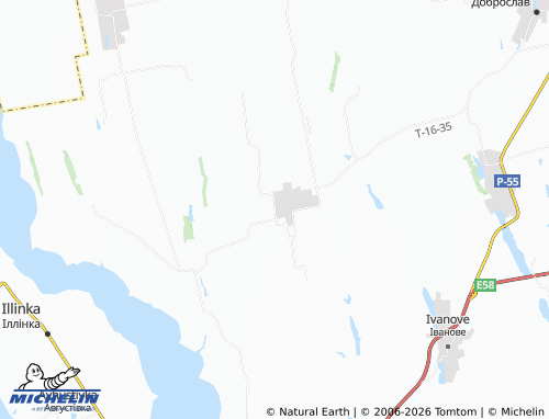 Mapa MICHELIN Kremydivka - ViaMichelin