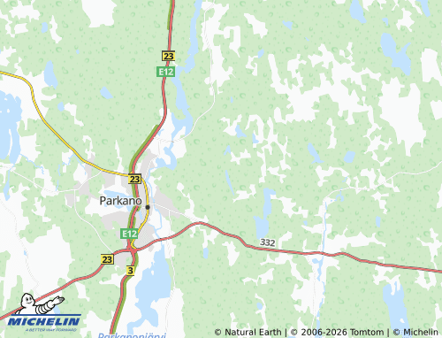 MICHELIN-Landkarte Korpikylä - ViaMichelin