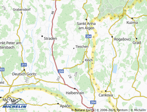 MICHELIN Jörgen map - ViaMichelin