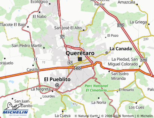 Mappa MICHELIN Vicente Guerrero - ViaMichelin