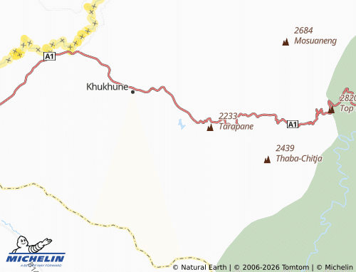 MICHELIN Muela map - ViaMichelin
