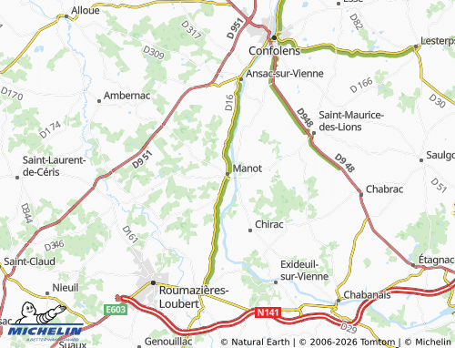 Mapa MICHELIN Manot - ViaMichelin
