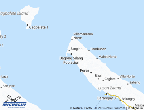 MICHELIN Mapagmahal Poblacion map - ViaMichelin