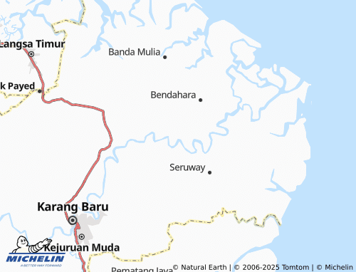MICHELIN Lambung Blang map - ViaMichelin