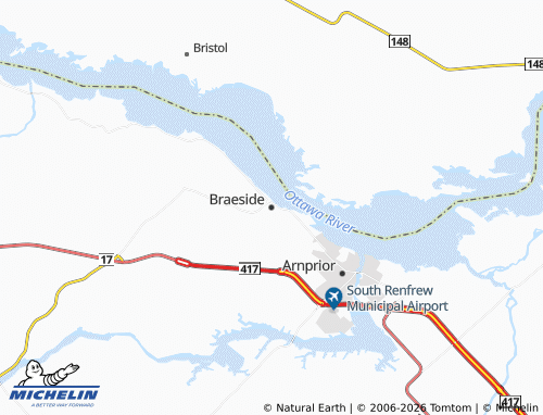 Mapa MICHELIN Braeside - ViaMichelin