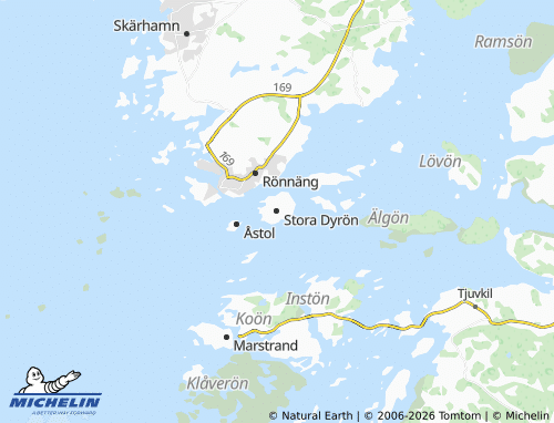 Carte MICHELIN Stora Dyrön - ViaMichelin