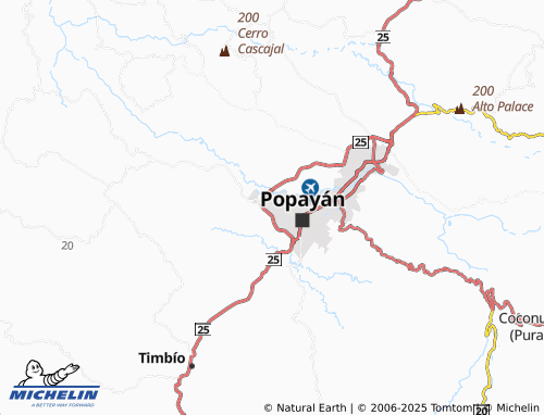 Carte MICHELIN Colombia II - ViaMichelin