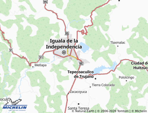 MICHELIN Bugambilias map - ViaMichelin