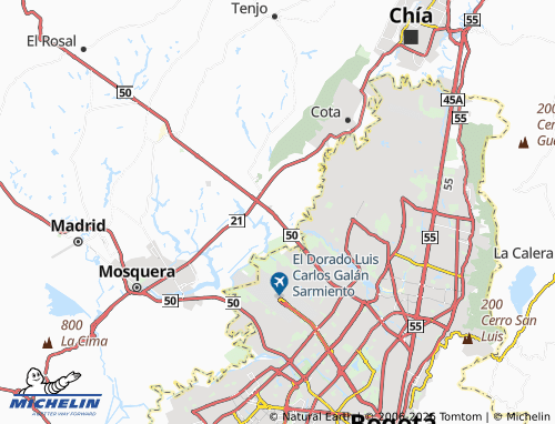 Mappa MICHELIN Siberia - ViaMichelin