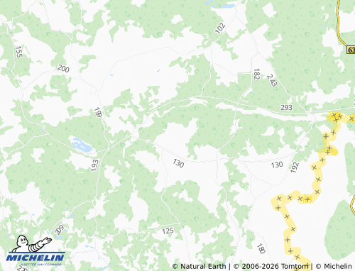 MICHELIN-Landkarte Melso - ViaMichelin