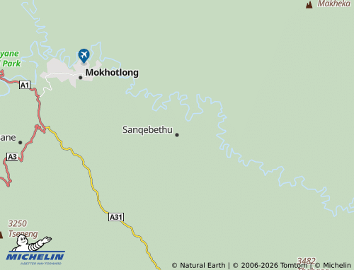 MICHELIN-Landkarte Sanqebethu - ViaMichelin