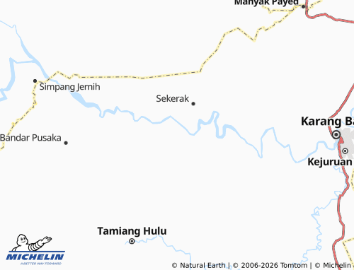 MICHELIN Rantau Bintang map - ViaMichelin