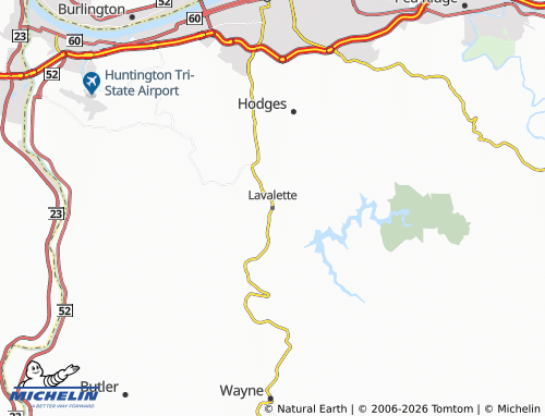 Mapa MICHELIN Lavalette - ViaMichelin
