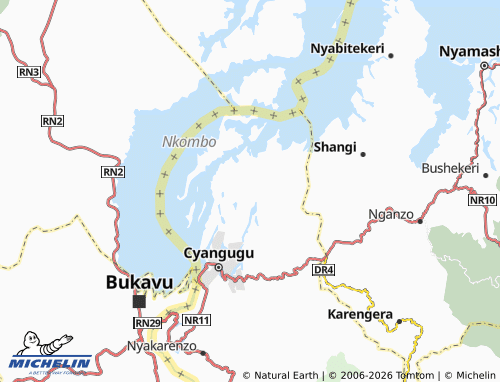 Mappa MICHELIN Rwahi - ViaMichelin