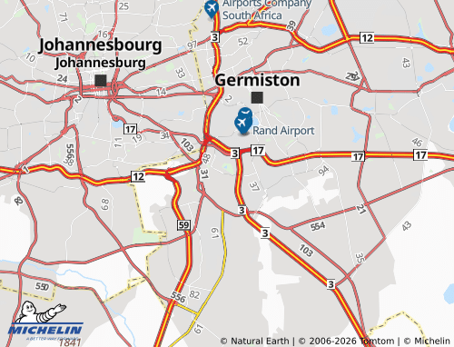 MICHELIN Verwoerdpark map - ViaMichelin