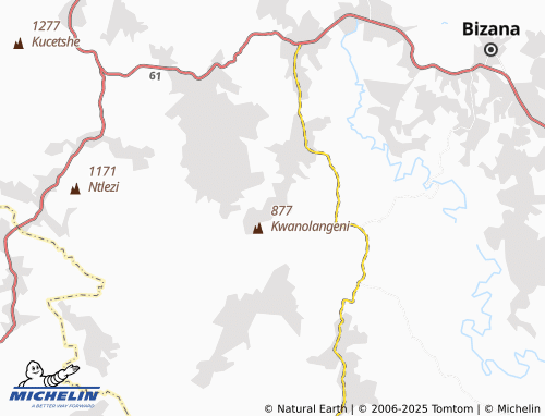 MICHELIN KwaNdela map - ViaMichelin